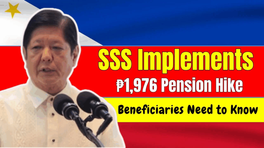 P1976 Pension Increase SSS September 2025