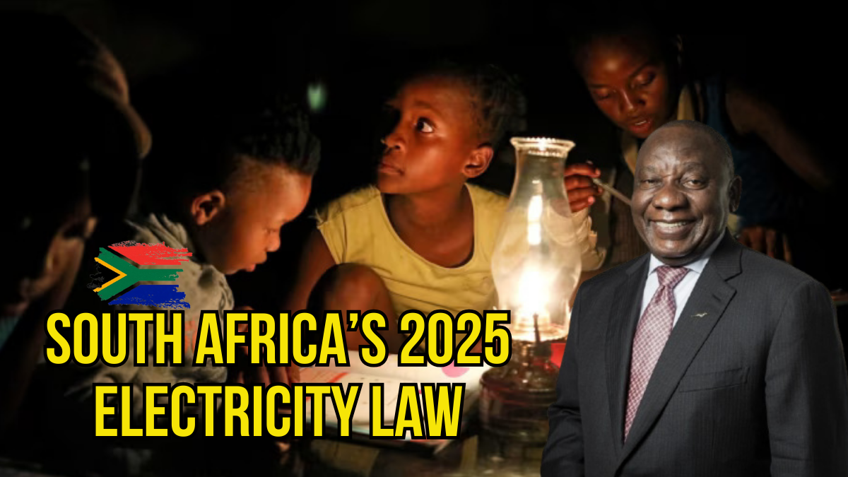 South Africa’s 2025 Electricity Law