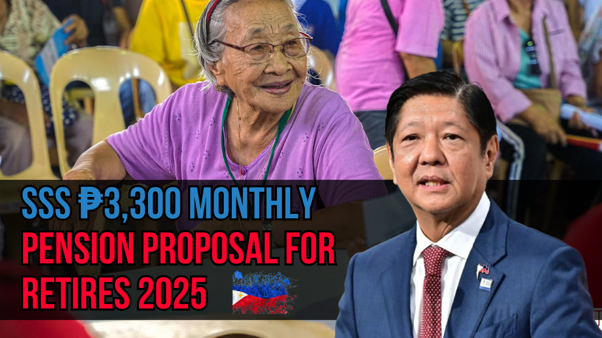SSS ₱3,300 Monthly Pension Proposal for 2025