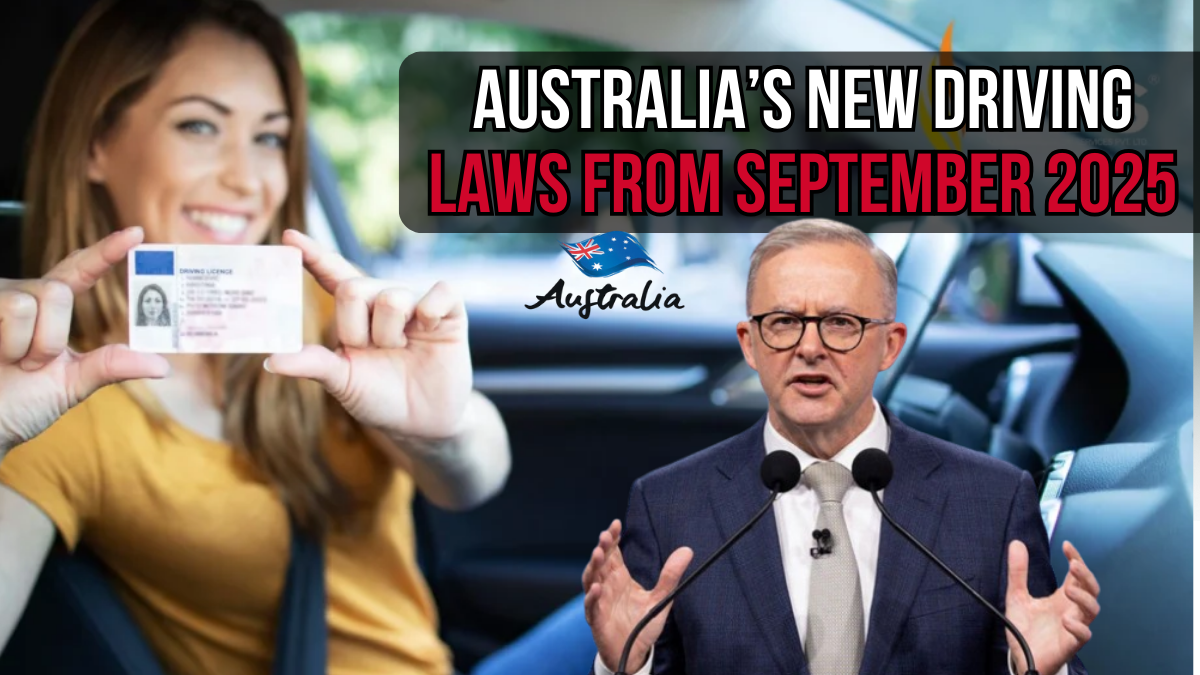 Australia’s New Driving Laws from September 2025