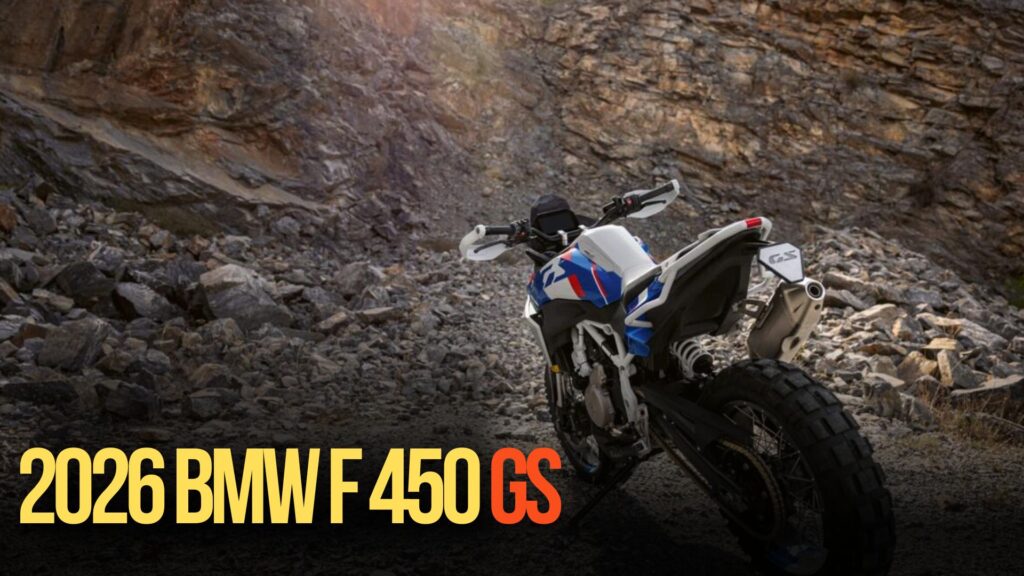 2026 BMW F 450 GS Production Model Unveiled in Official Design Filings